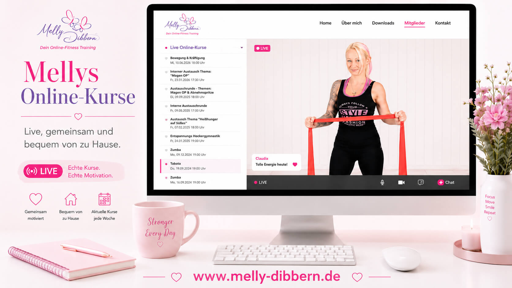 Live-Online-Training mit Melly Dibbern